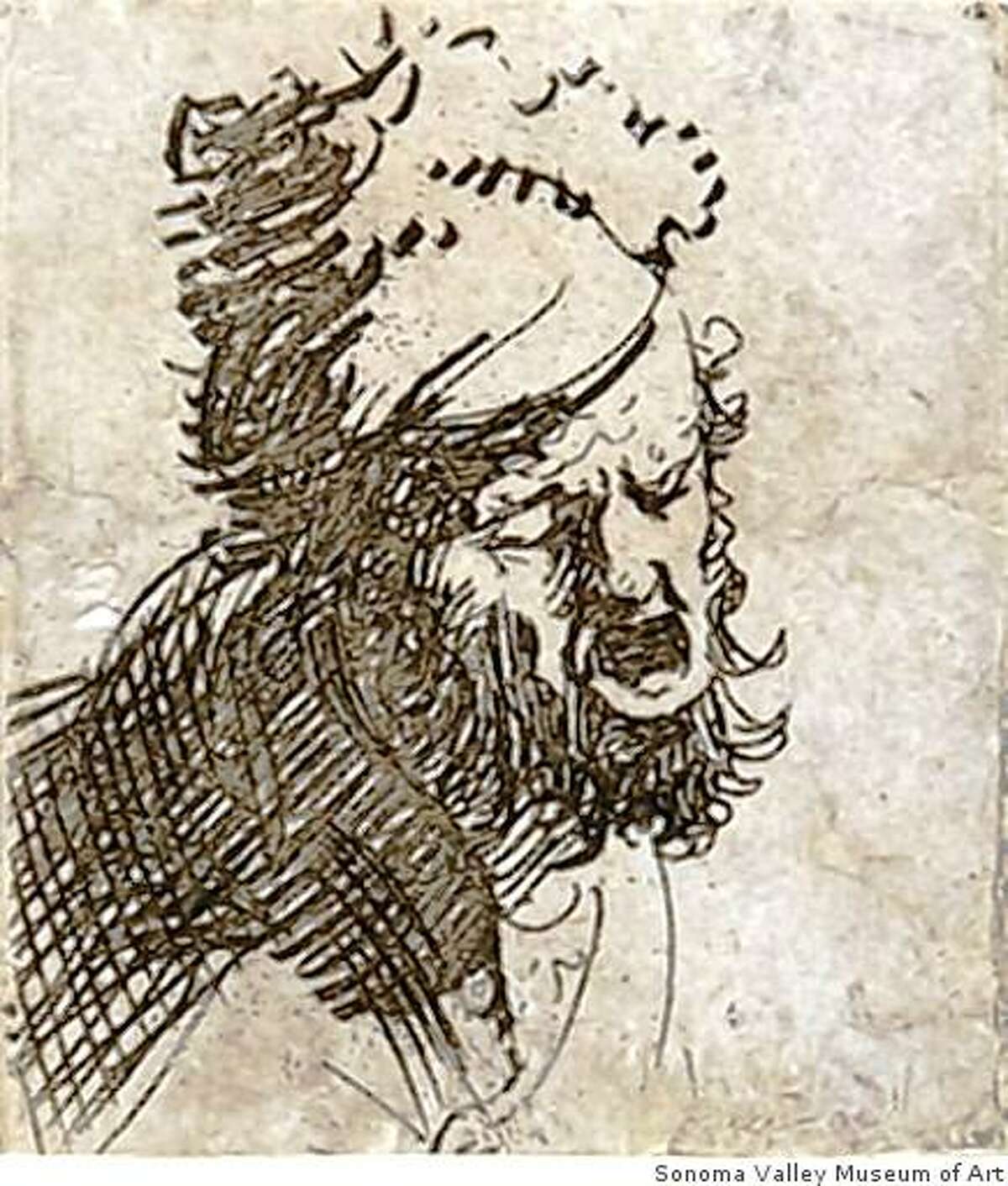 Rembrandt etchings at Sonoma Valley art museum