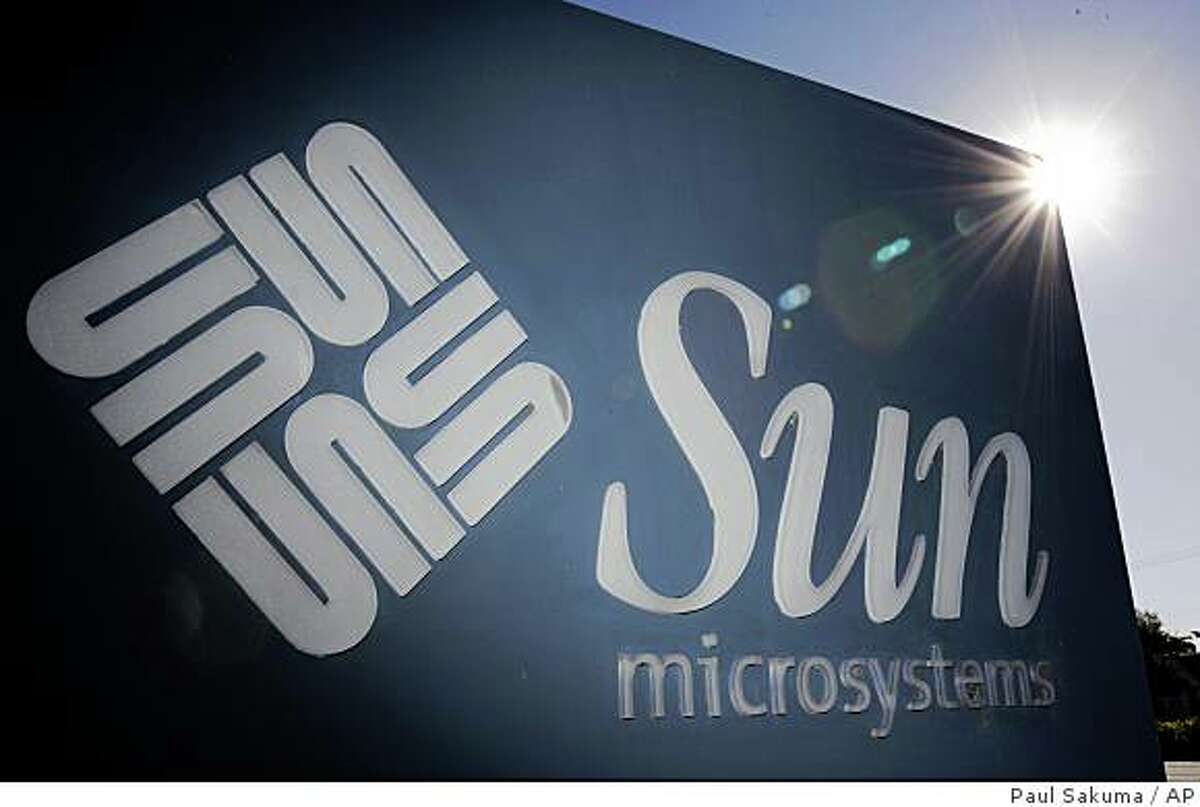 In this Nov. 14, 2008 file photo, the exterior view of Sun Microsystems Inc. headquarters is shown in Santa Clara.