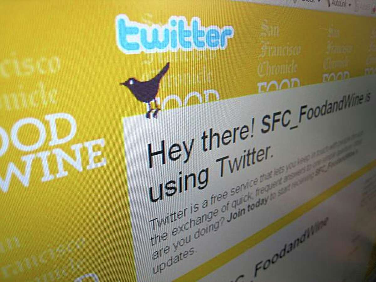 Screenshot of the twitter page for SFC-FoodandWine