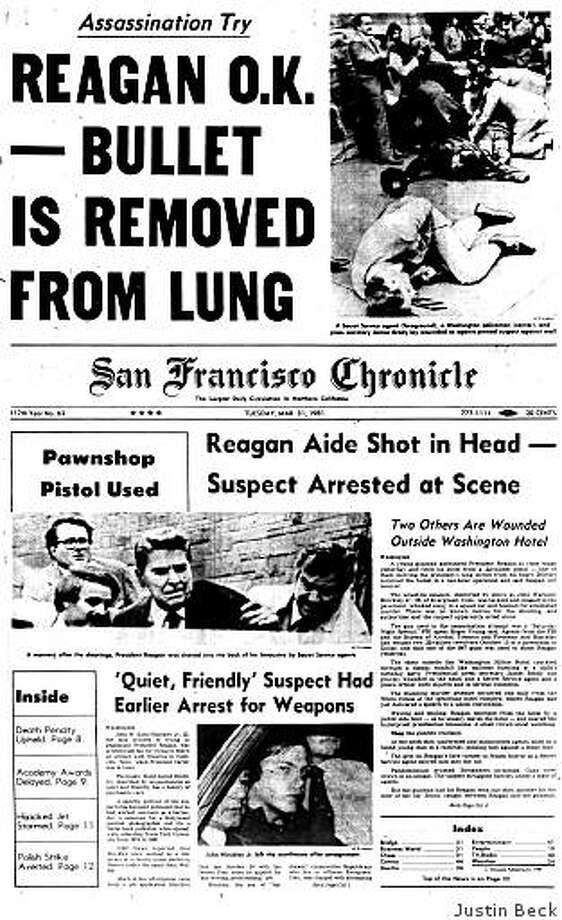 From the archives Reagan shot, survives SFGate
