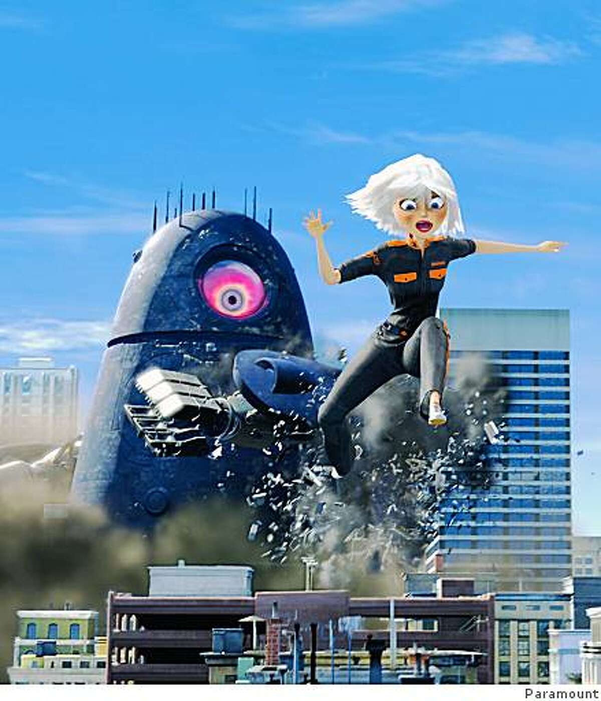 Movie review: 'Monsters vs. Aliens'