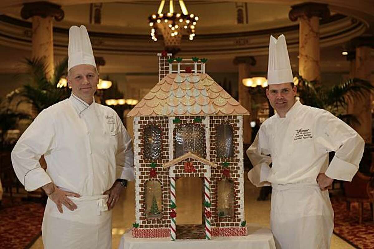 Fairmont gingerly builds gingerbread house