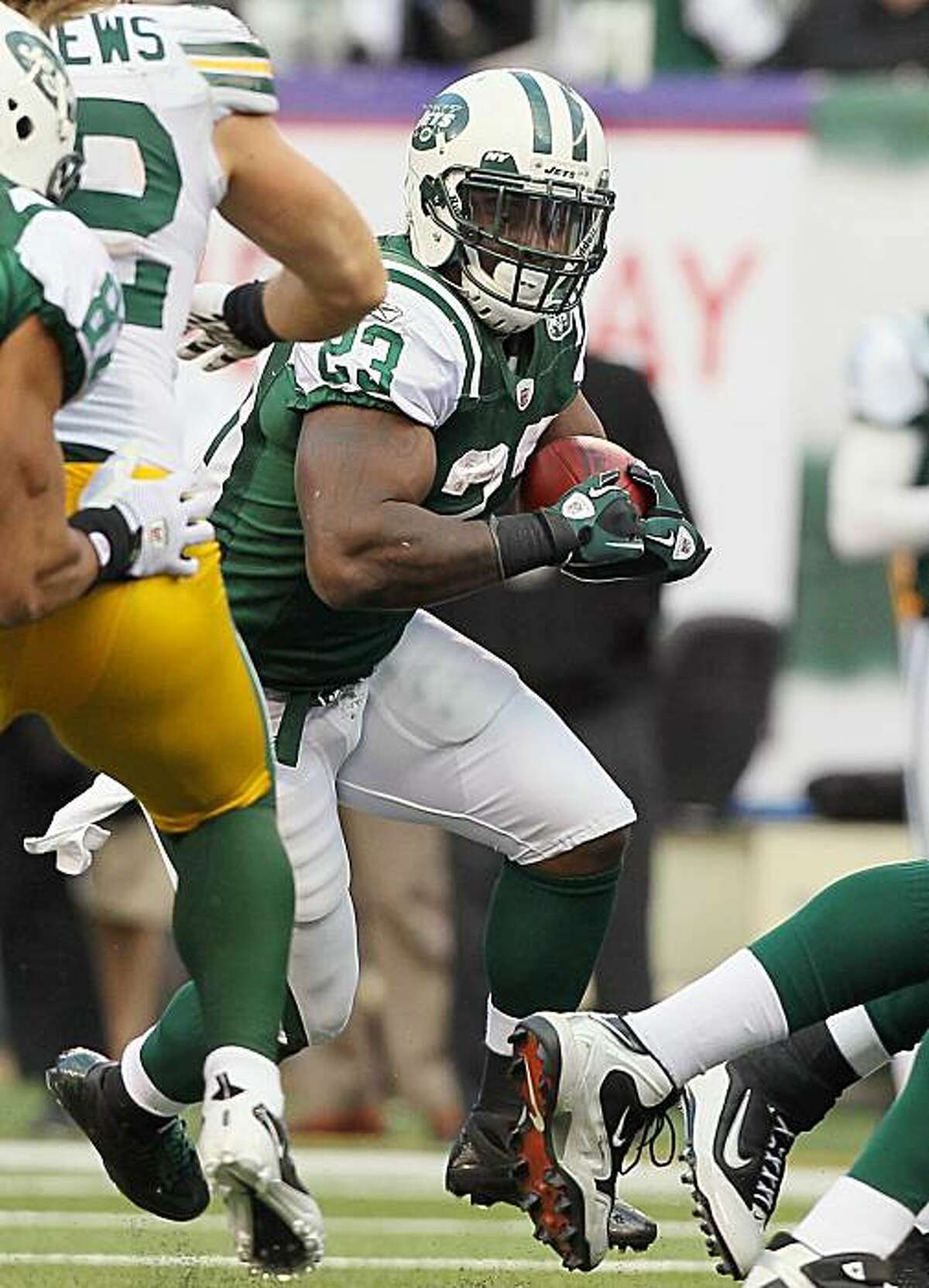 August 21, 2010; New York Jets running back LaDainian Tomlinson