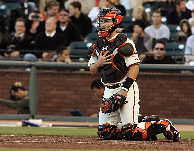 Buster Posey on-field ceremony, thanks Mike Martin Sr and FSU fans 