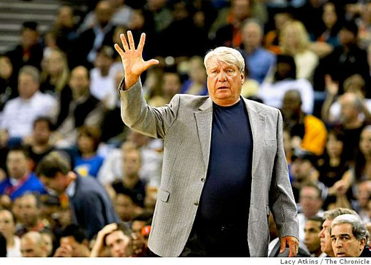 Golden State Warriors head coach Don Nelson during the last game of the season against the Seattle Sonics, Wednesday April 16, 2008, in Oakland, Calif.Lacy Atkins / San Francisco Chronicle