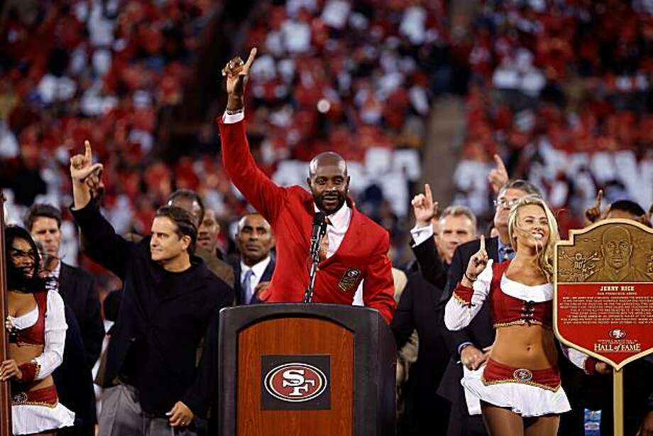 49ers retire Hall of Famer Jerry Rice's No. 80 - SFGate