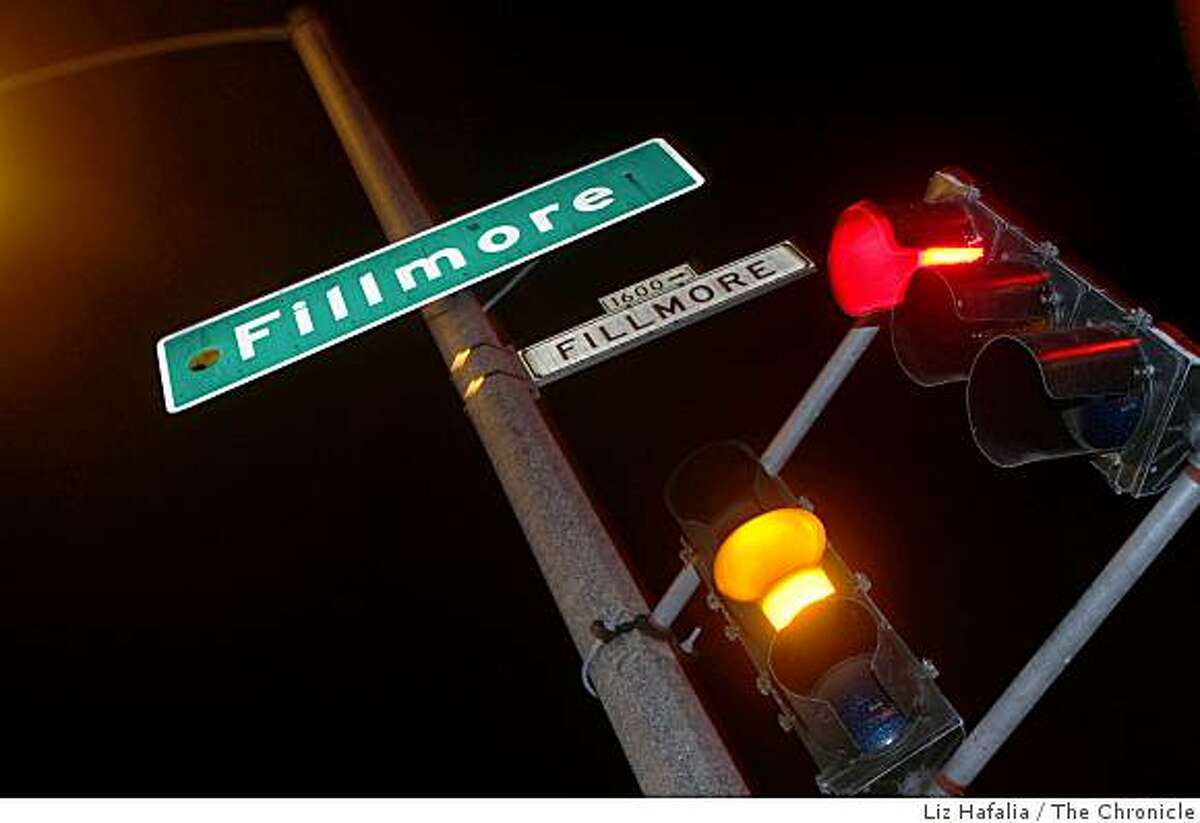 Filmore Fuil Sign Fillmore Street