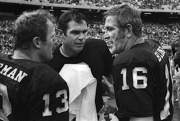 George Blanda, kicking specialist and sub-quarterback of the