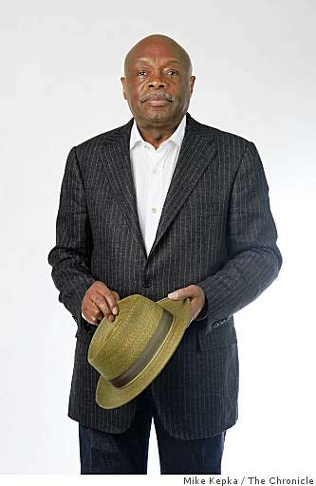 Former Mayor Willie Brown poses for a portrait at his apartment in the St. Regis Hotel on Thursday July 31, 2008 in San Francisco, Calif.