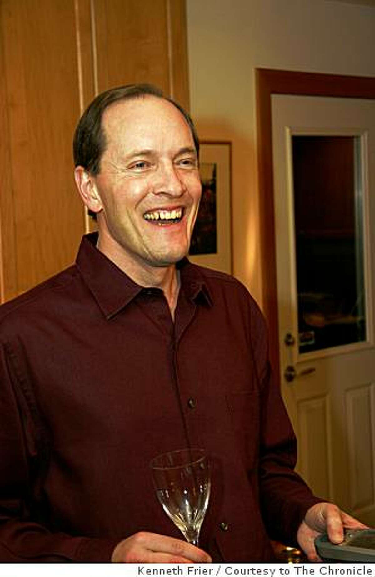 Eric Von der Porten, who ran a small, San Carlos-based investment fund, killed himself on Dec. 2, 2008. This picture was taken of him by a friend at his 50th birthday party on Dec. 31, 2007. Family members say the downturn in the nation's economy was one force pushing him to suicide.