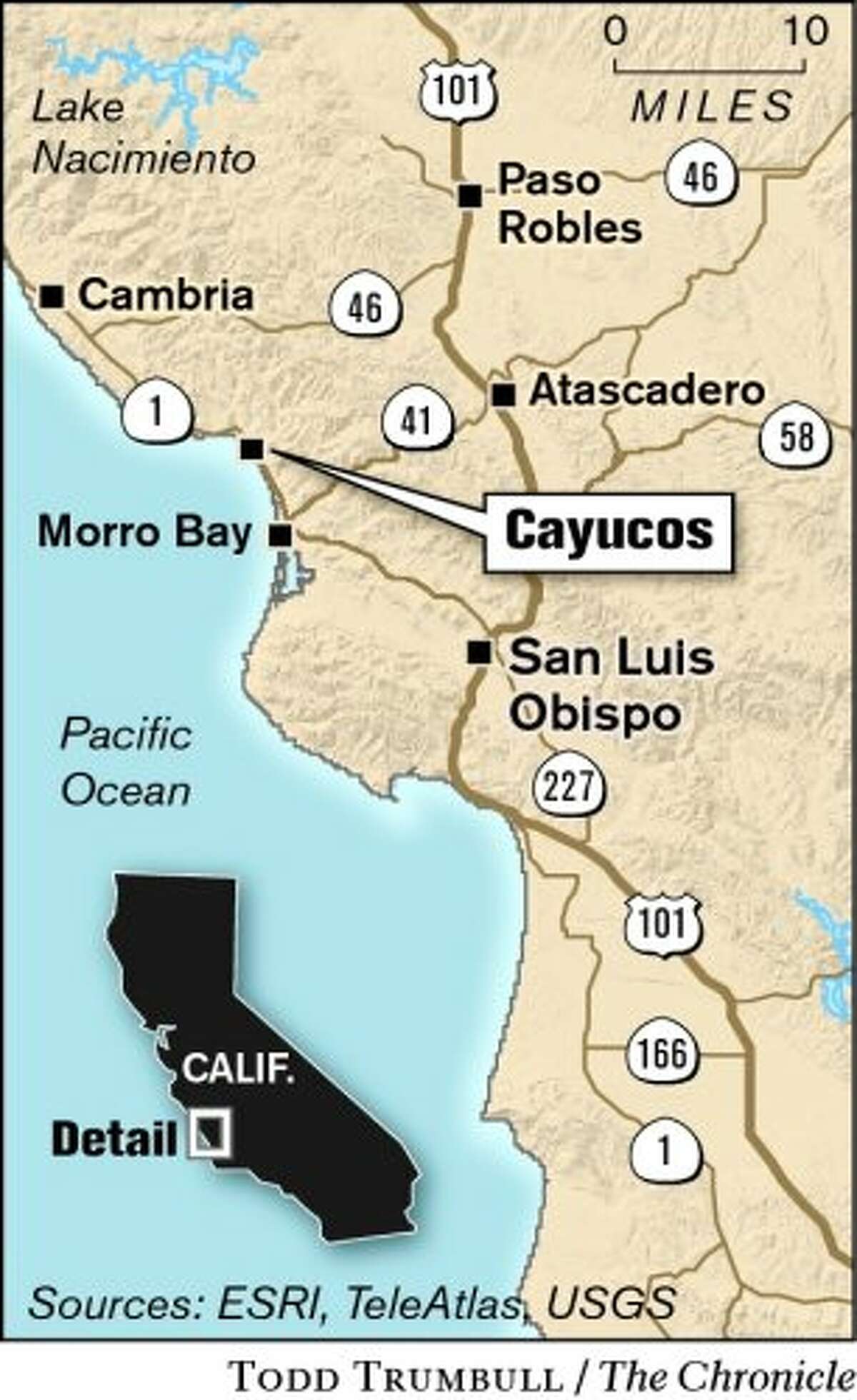 Kick back in Cayucos, California beach town