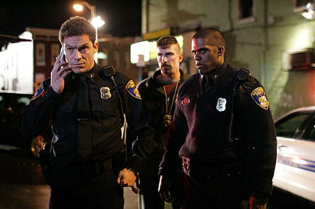The Wire: Omar Arrested McNulty, Santangelo & Colicchio are on scene.