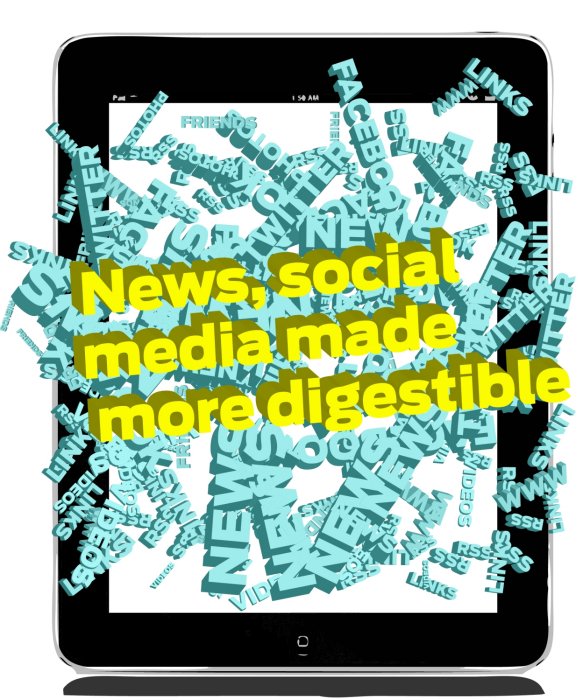 Flipboard customizes mix of social, news feeds