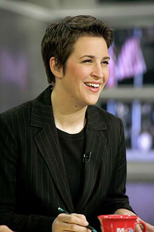 Bay Area's Maddow is cable talk's newest star - SFGate