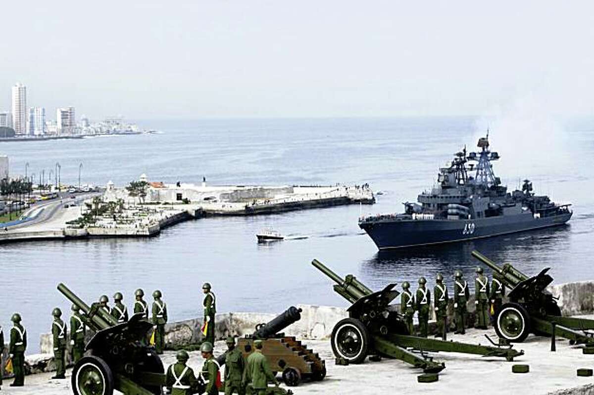 Russian warships in Havana on nonmilitary tour