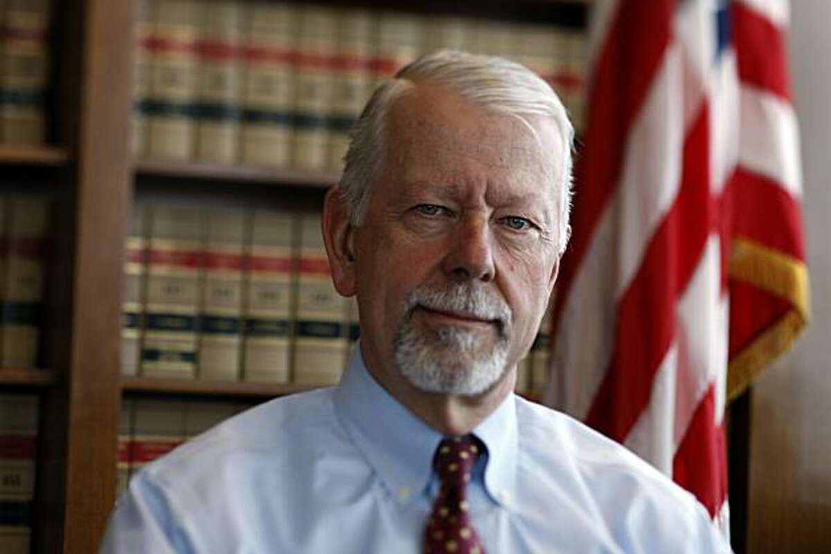 Judge Vaughn R. Walker is seen in his chambers at the Phillip Burton Federal Building in San Francisco, Calif., on Wednesday, July 8, 2009. Walker is the U.S. Chief Judge for the Northern California district.