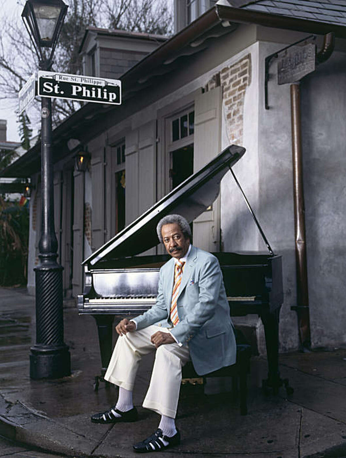 New Orleans jazz pianist Allen Toussaint will perform on Sunday, July 6 at Stern Grove in San Francisco. Photograph by Lee Crum