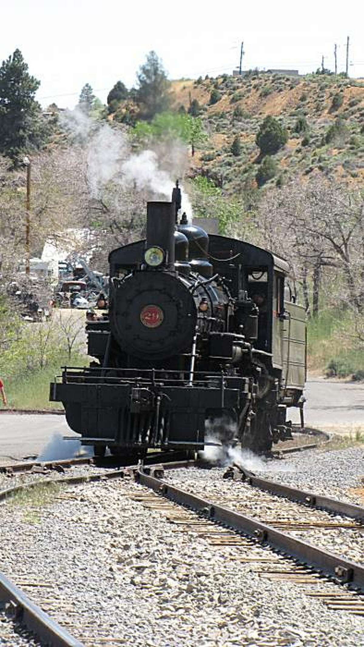 Virginia City rail line a blast from the past