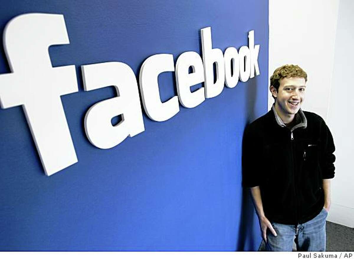 Mark Zuckerberg, CEO of Facebook.