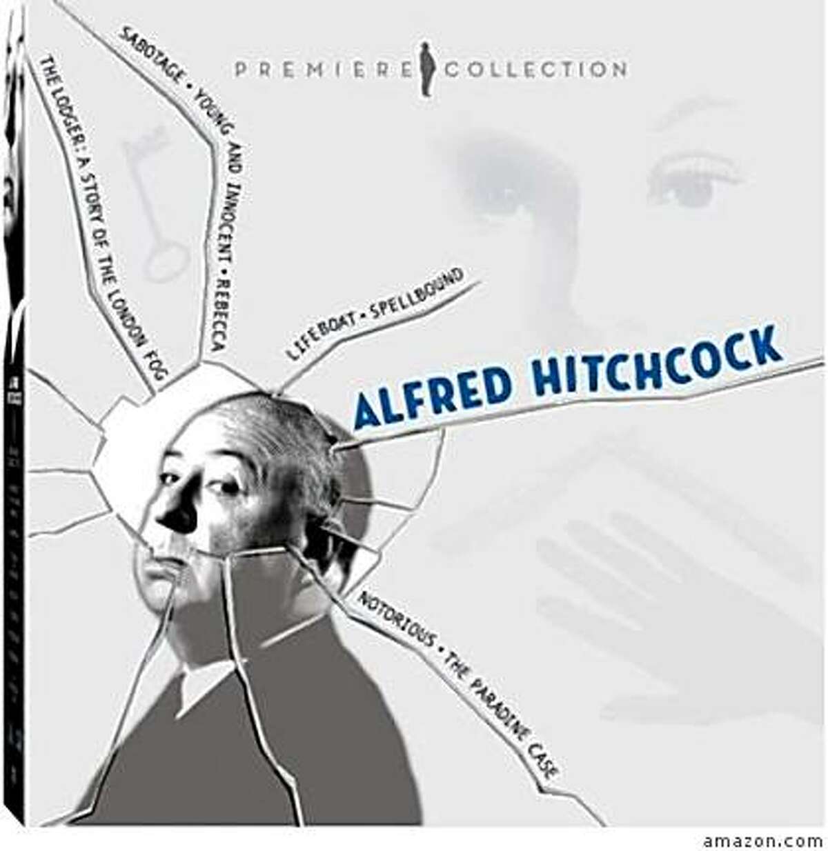 dvd cover ALFRED HITCHCOCK PREMIERE COLLECTION