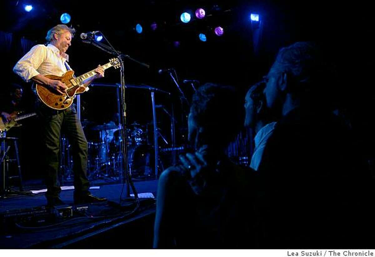 Boz Scaggs performs during a private party held to celebrate the 20th anniversary of Slims on Tuesday, October 14, 2008 in San Francisco, Calif.