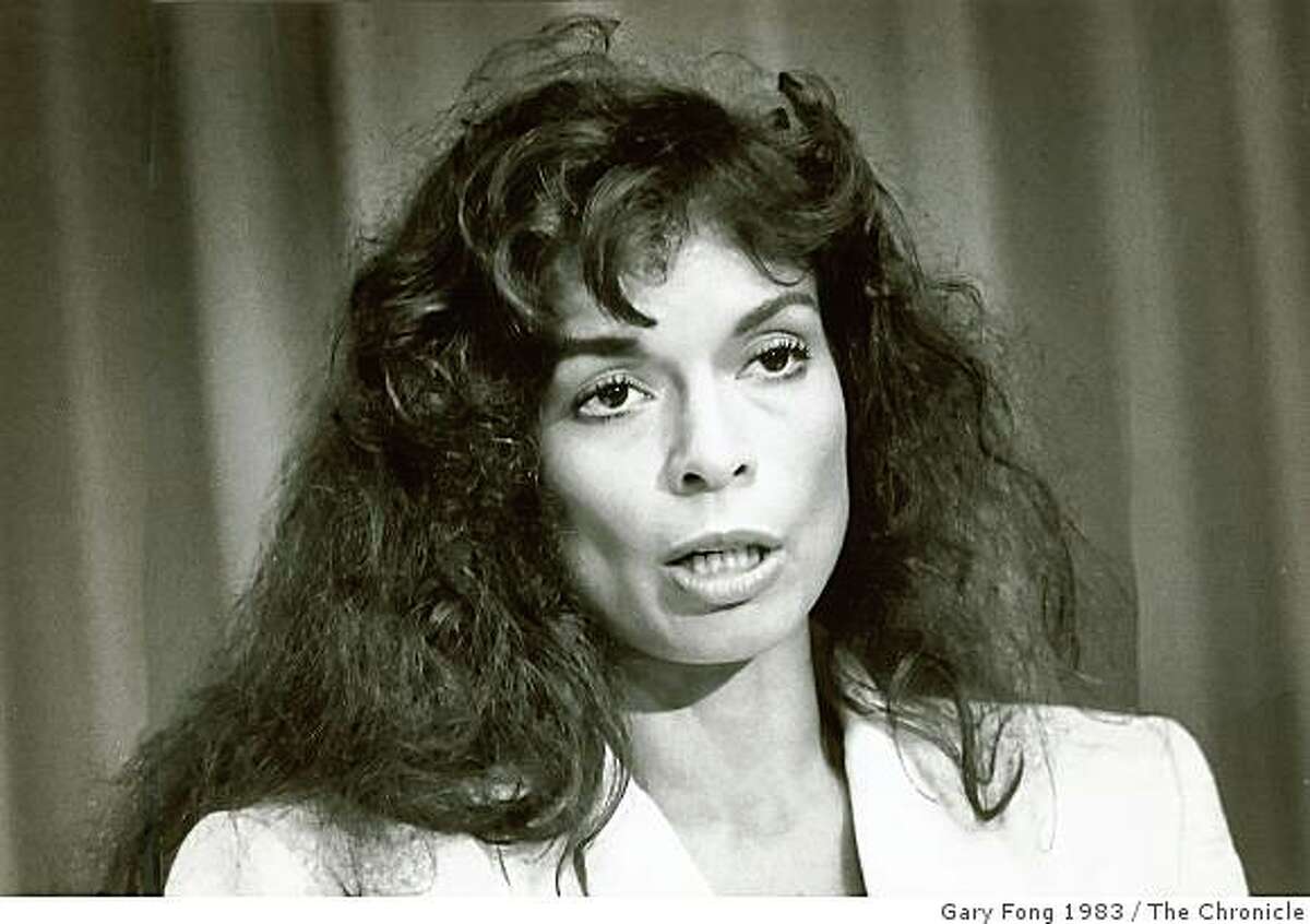 Bianca Jagger An Activist In 1983