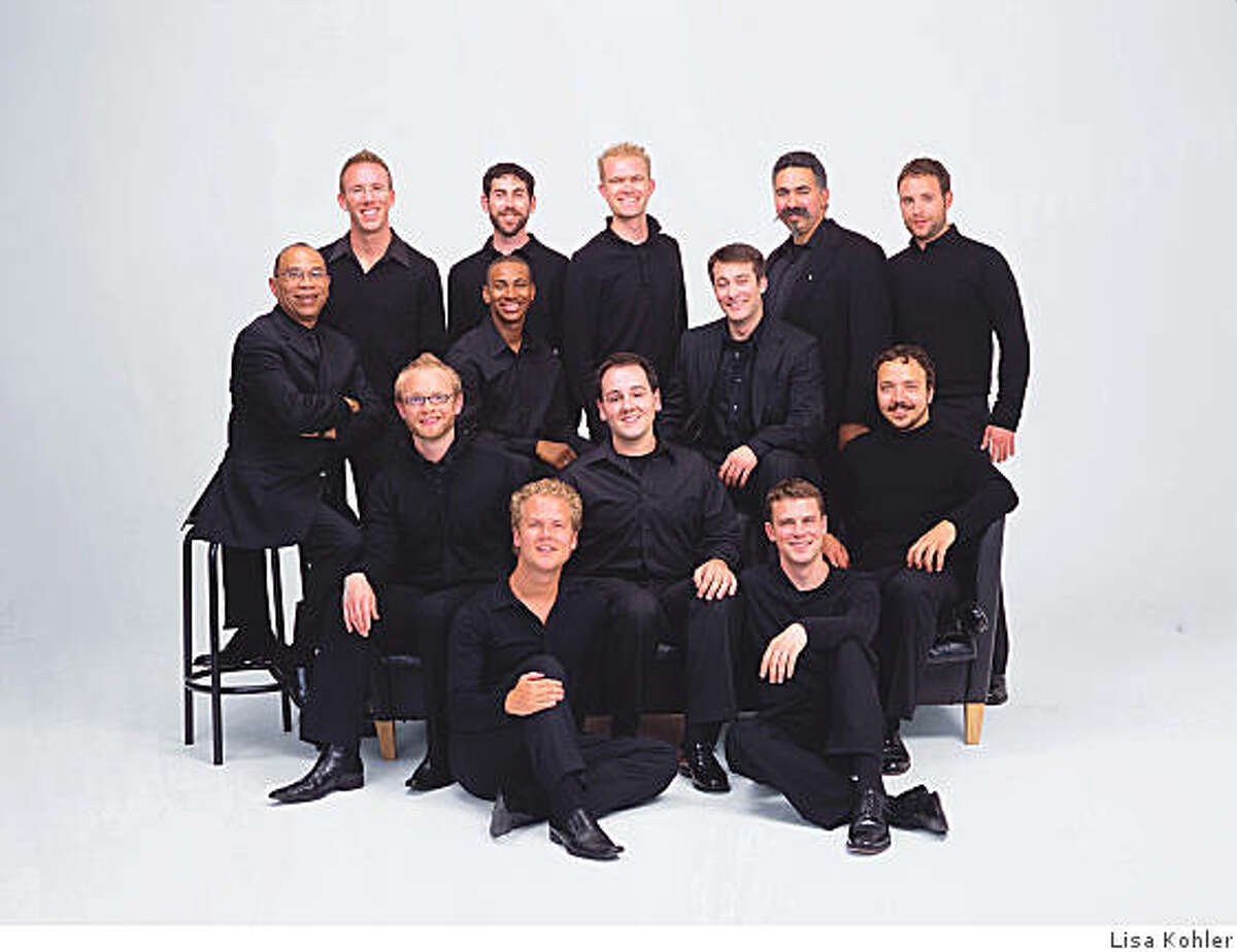 Chanticleer, the acclaimed "Orchestra of Voices," 12-man a cappella singing ensemble.