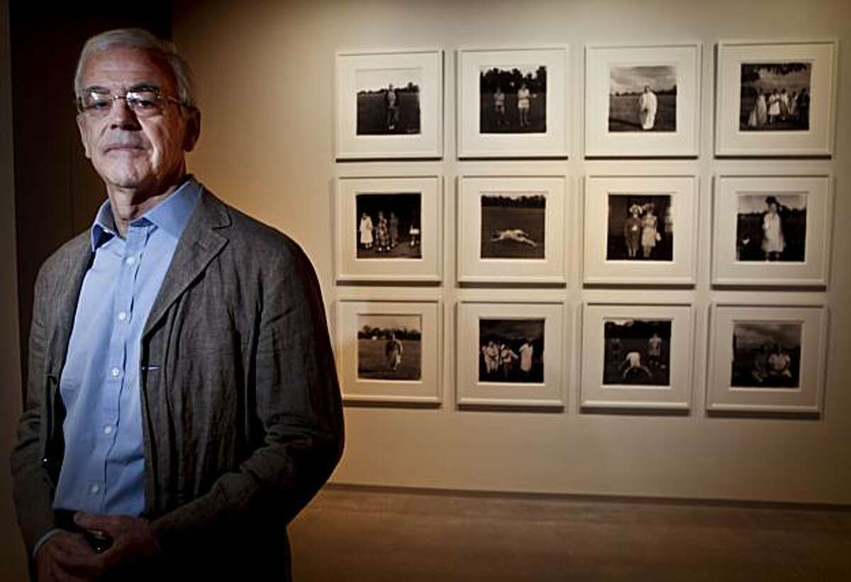 Andy Pilara, seen on Friday, May 7, 2010 in San Francisco, Calif., has opened the largest space for photography in the country on Pier 24. His opening show is 300 prints from his personal collection which he began in 2003.