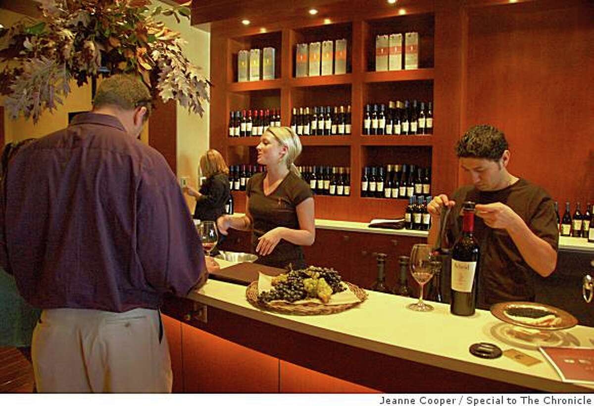 The new Scheid Vineyards Wine Lounge on Cannery Row offers gourmet classes as well as daily tasting of the Monterey County vintner?s wares.
