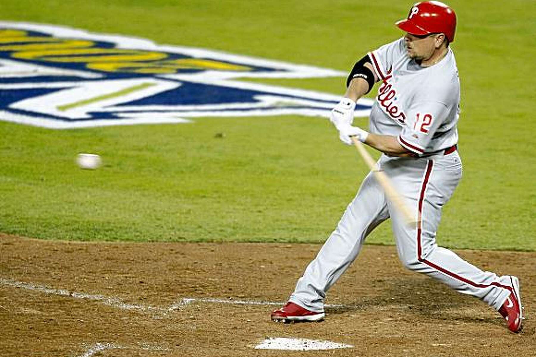 2008 World Series Champion Matt Stairs Autographed Baseball
