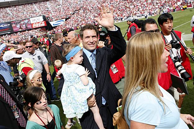 Steve Young still calls plays - for his kids