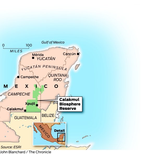 Calakmul Map
