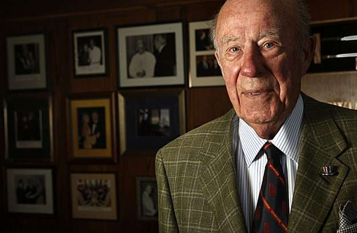 Former Secretary of State George Shultz is seen at the Hoover Institution in Stanford, Calif. on Thursday April 22, 2010.