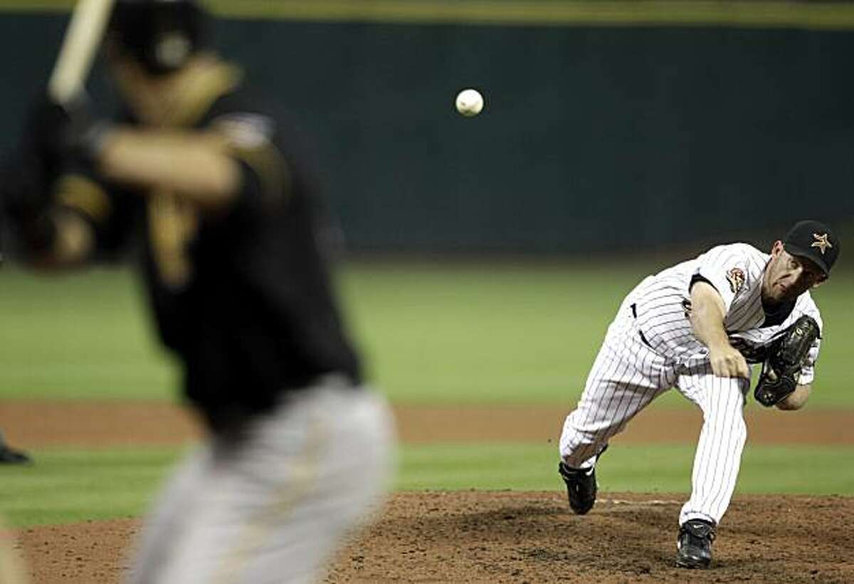 Houston Astros - Great having Roy Oswalt to throw out