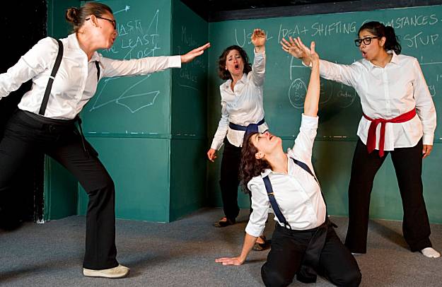 Theater review: 'Stupidity' mostly misses mark