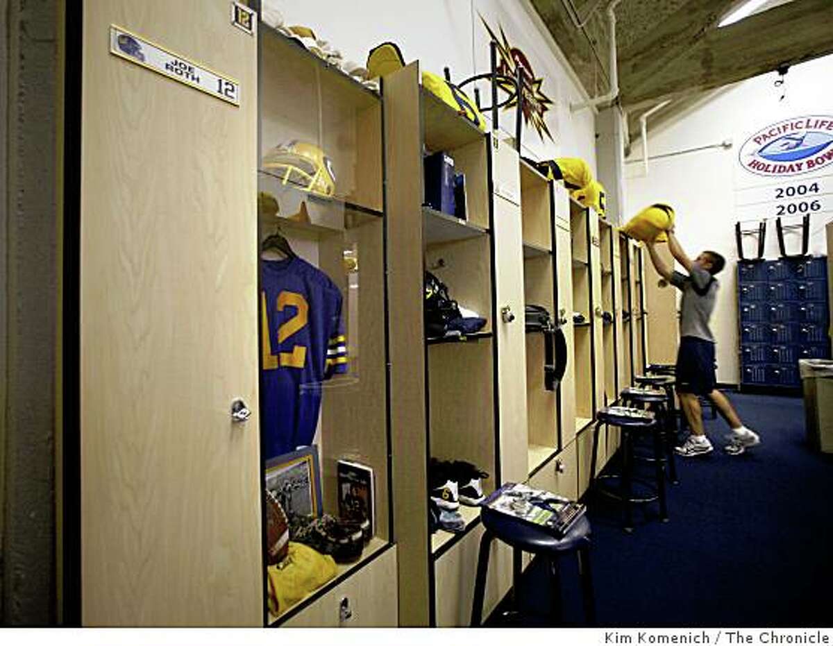 Visiting team's locker room