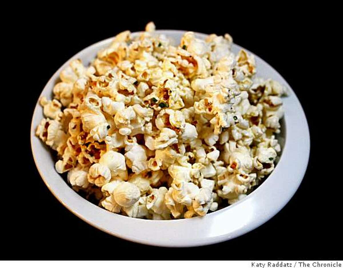 Black Truffle Popcorn served at Clock Bar, which is owned by Michael Mina, in the lobby of the Westin St. Francis in San Francisco, Calif. on Wednesday, Sept. 10, 2008.