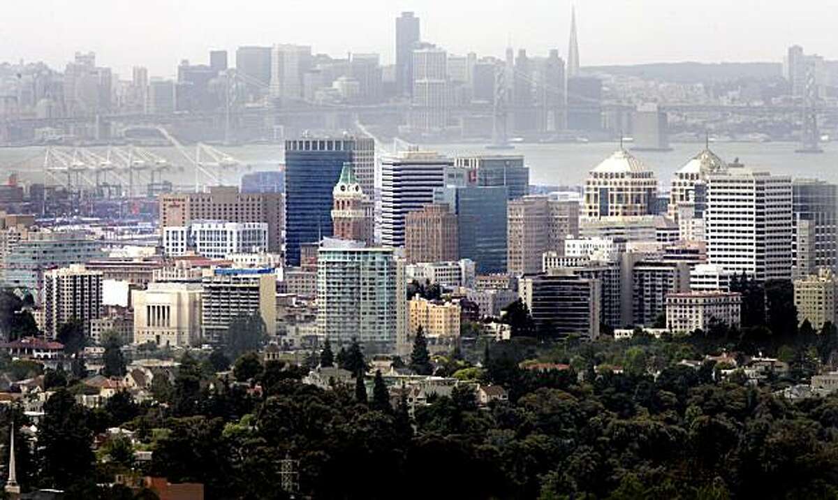 The Oakland skyline