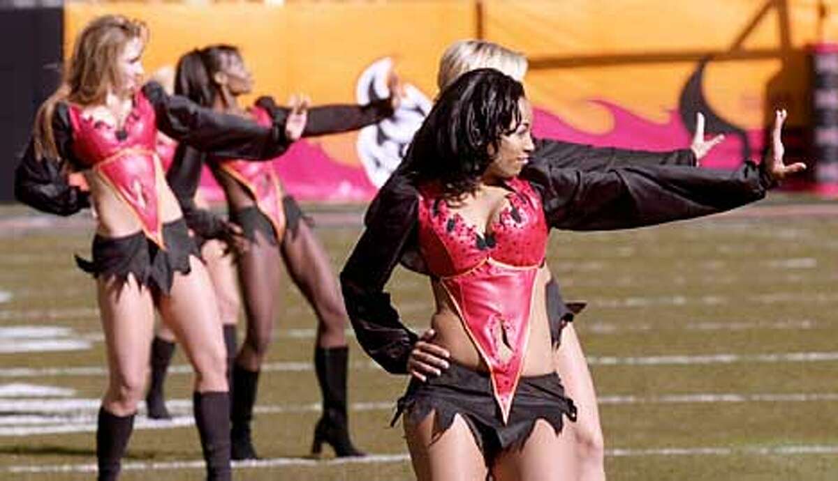 XFL's Weird, Wacky Kickoff / New football league features lewd PA men