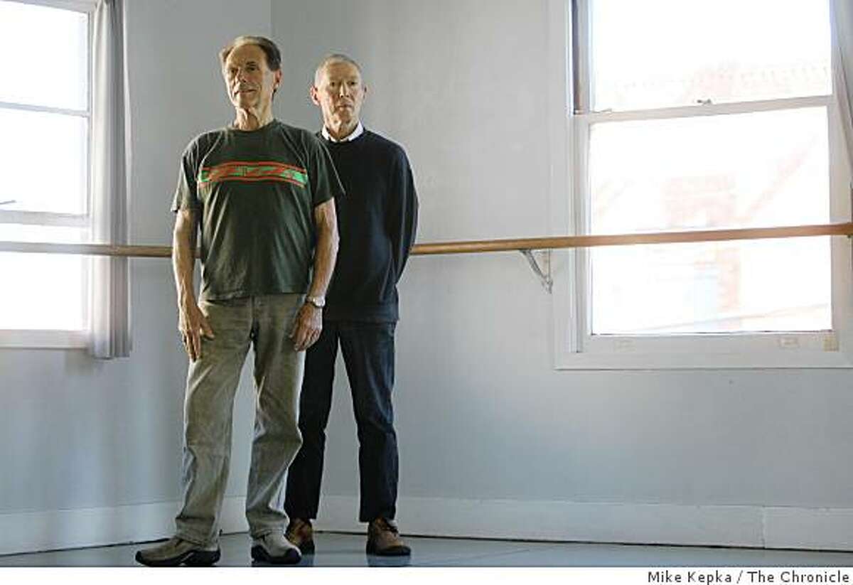 Founders of the Shawl Anderson Dance Center, Frank Shawl and Victor Anderson pose for a portrait on Monday August 11, 2008 in Berkeley, Calif. The Berkeley based dance center is celebrating its 50th year of operation.
