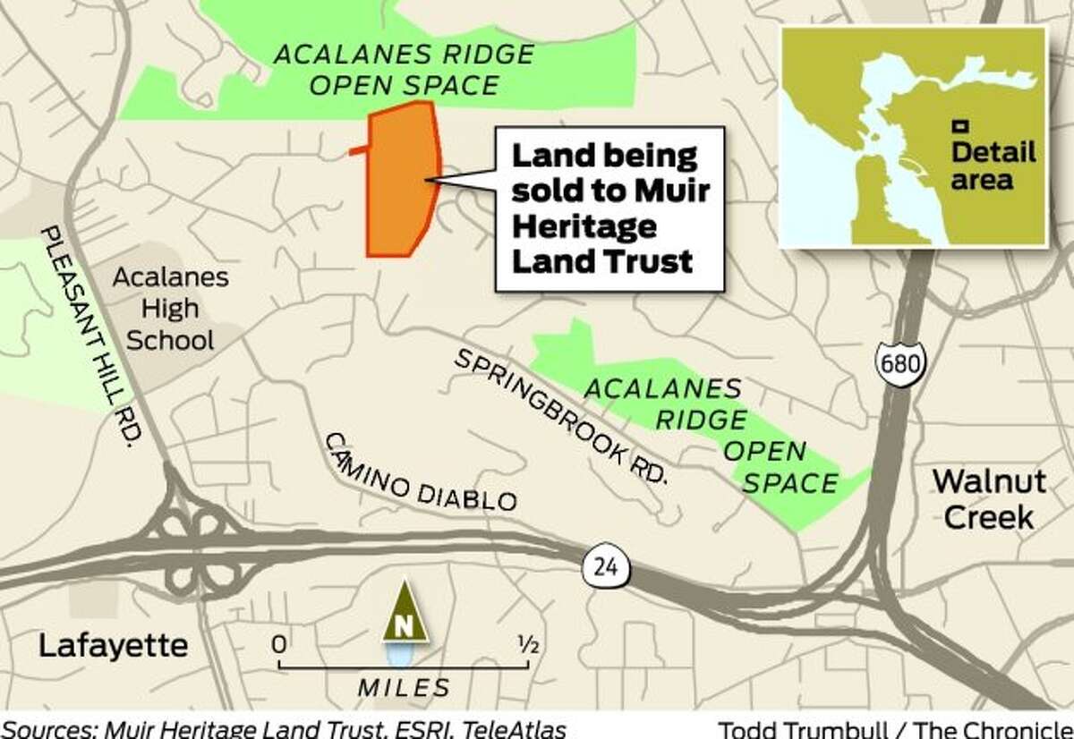 Walnut Creek chips in for Lafayette open space