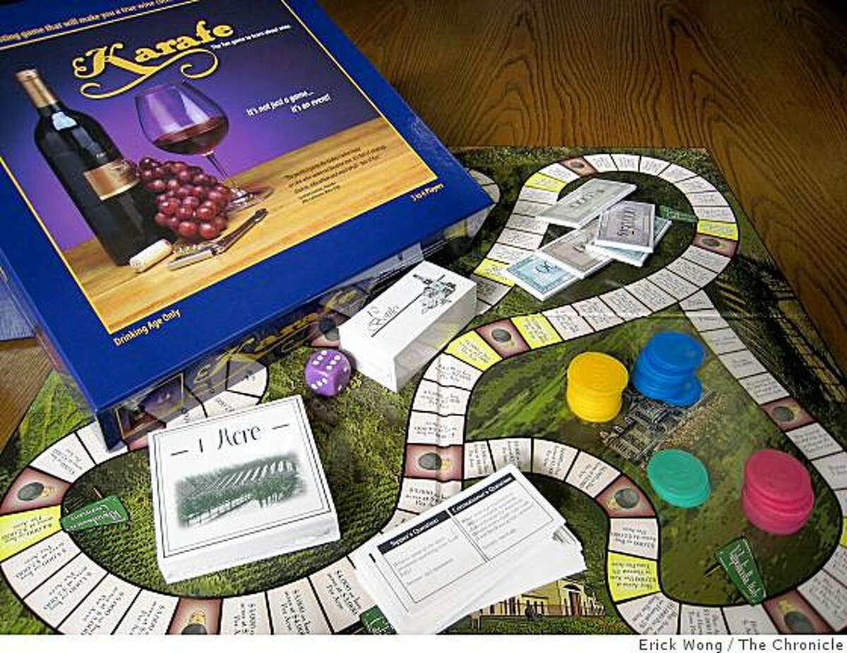 Karafe eases players into the world of wine while requiring Monopoly-like strategy to win.