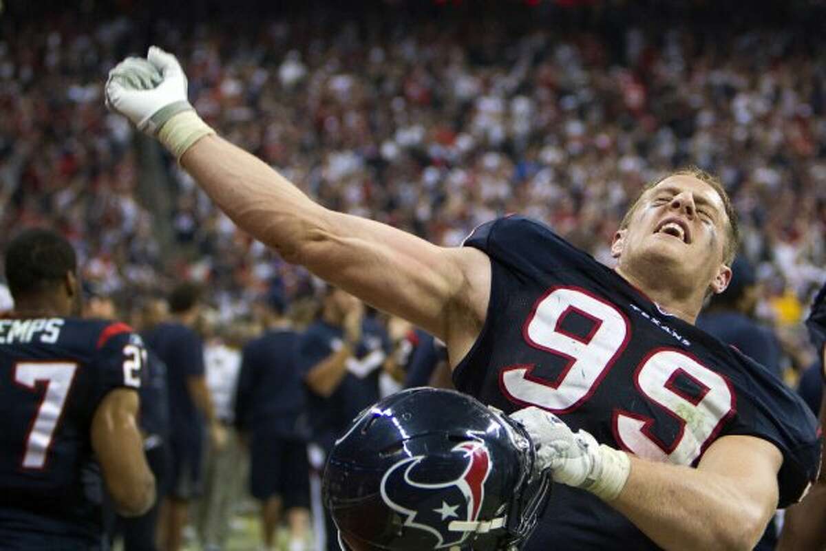 Watt Delivers Texans' FIRST Playoff Win! (Bengals vs. Texans, 2011