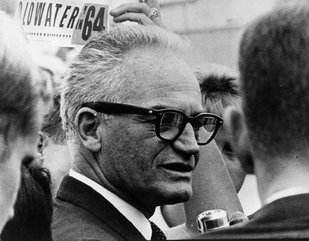 Sen. Barry Goldwater went to the White House and told President Nixon it was time for him to go.  (Getty Images)