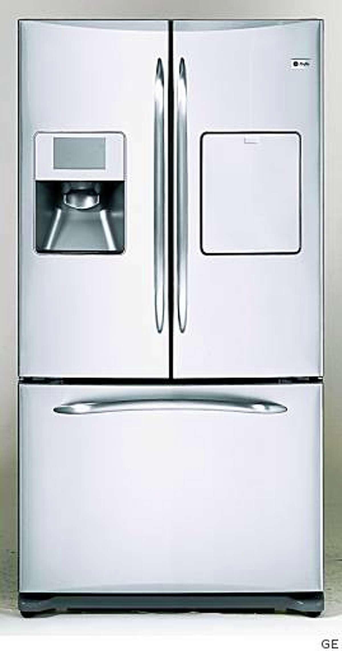 Around the House Touch screen tops GE fridge