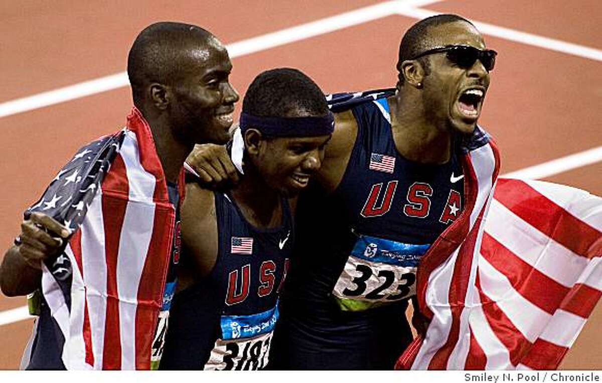 U.S. athletes finally show their medal