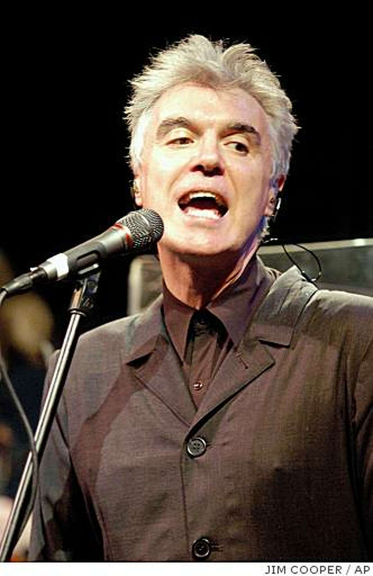 David Byrne will perform at Davies Symphony Hall.