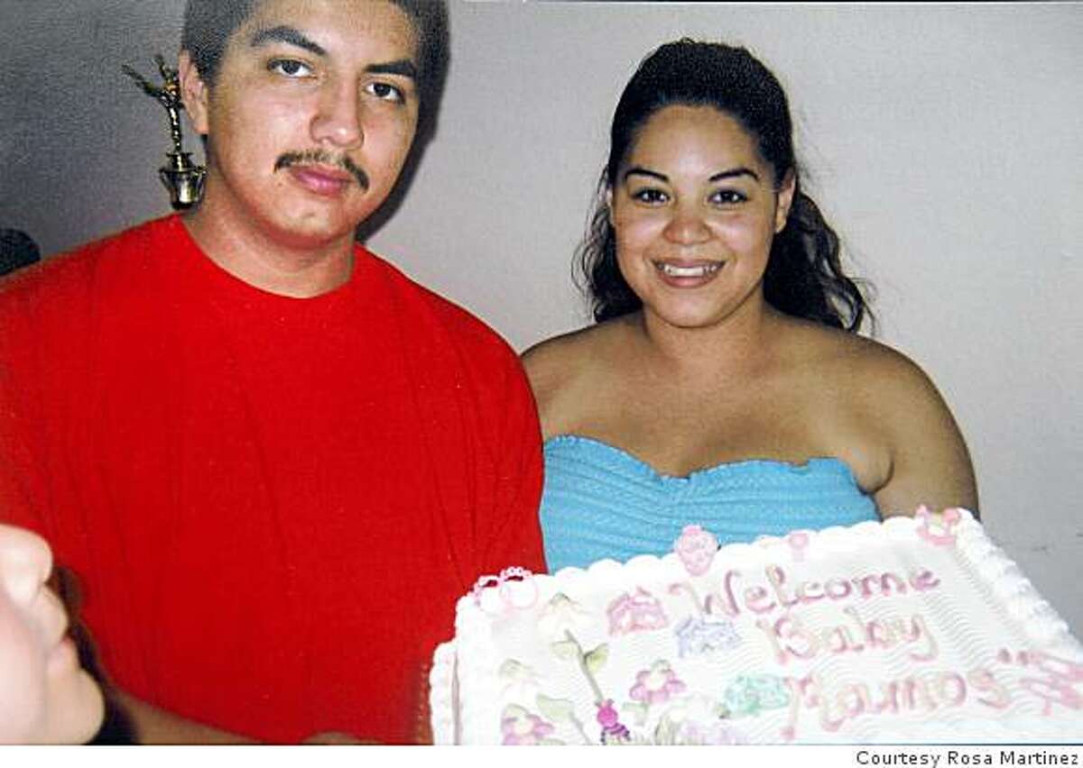 This June, 2007 family photograph shows homicide suspect Edwin Ramos with his wife Amelia at a party.Photo courtesy Rosa Martinez