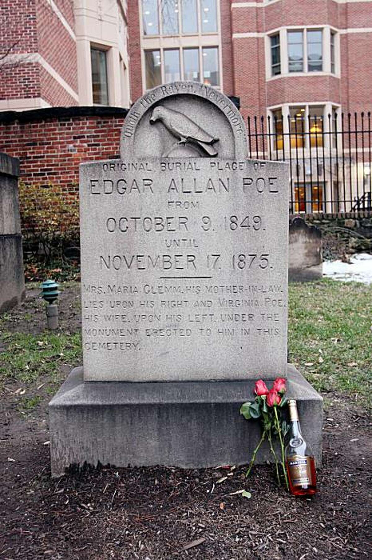 Edgar Allan Poes Grave Visitor A No Show