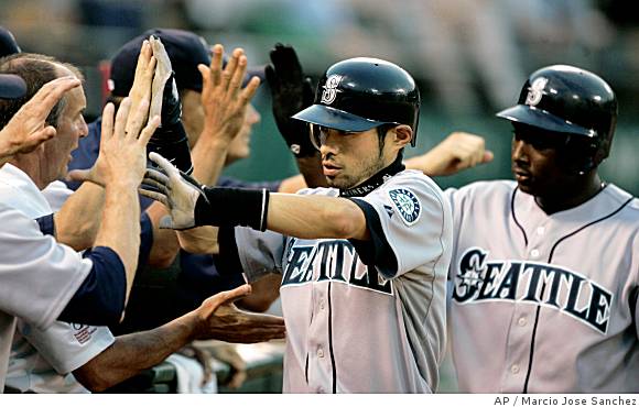 Ichiro has nothing on Tsuyoshi Shinjo except about 2,500 Major League hits